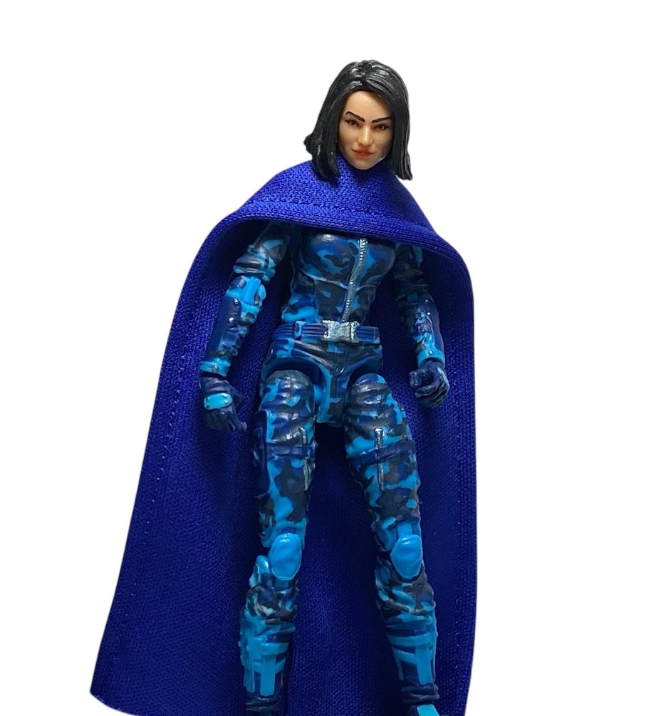 1:18 Scale Handmade Blue Cape
