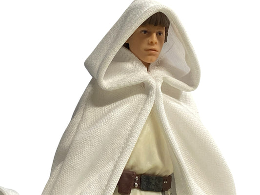 1:12 Scale White Wired Action Figure Cloak