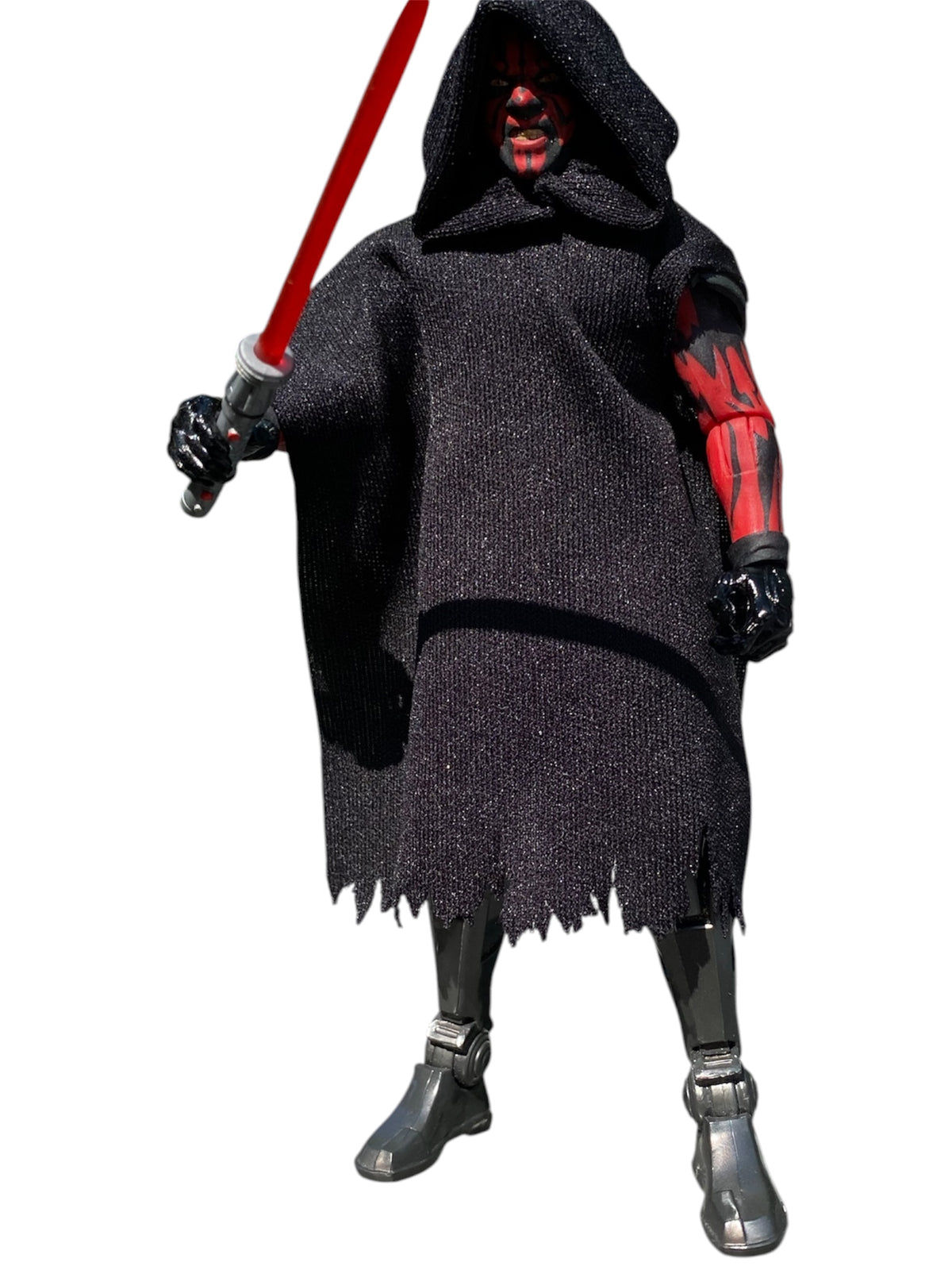 6 inch Shadow lord poncho with wired removeable hood