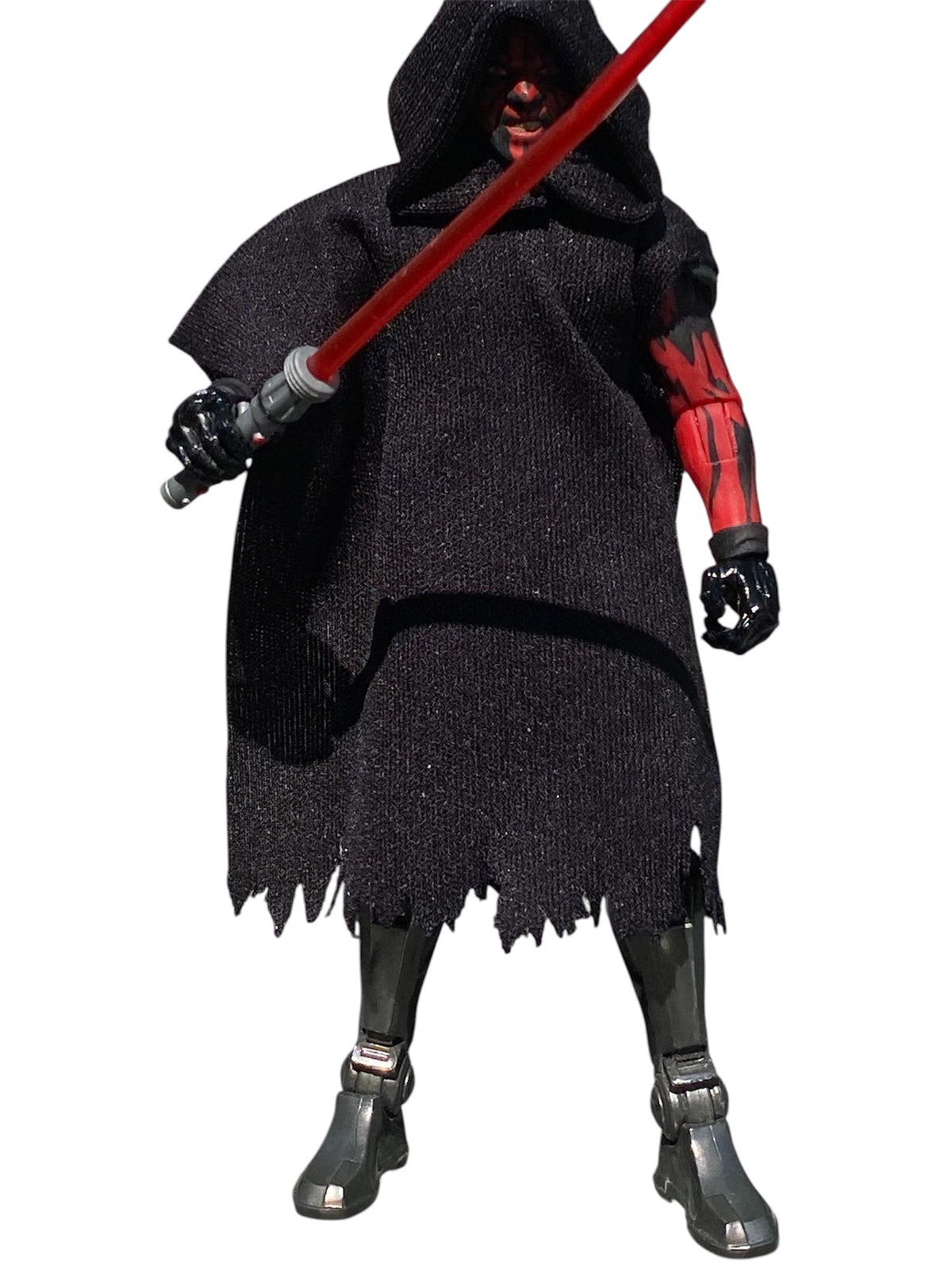 6 inch Shadow lord poncho with wired removeable hood