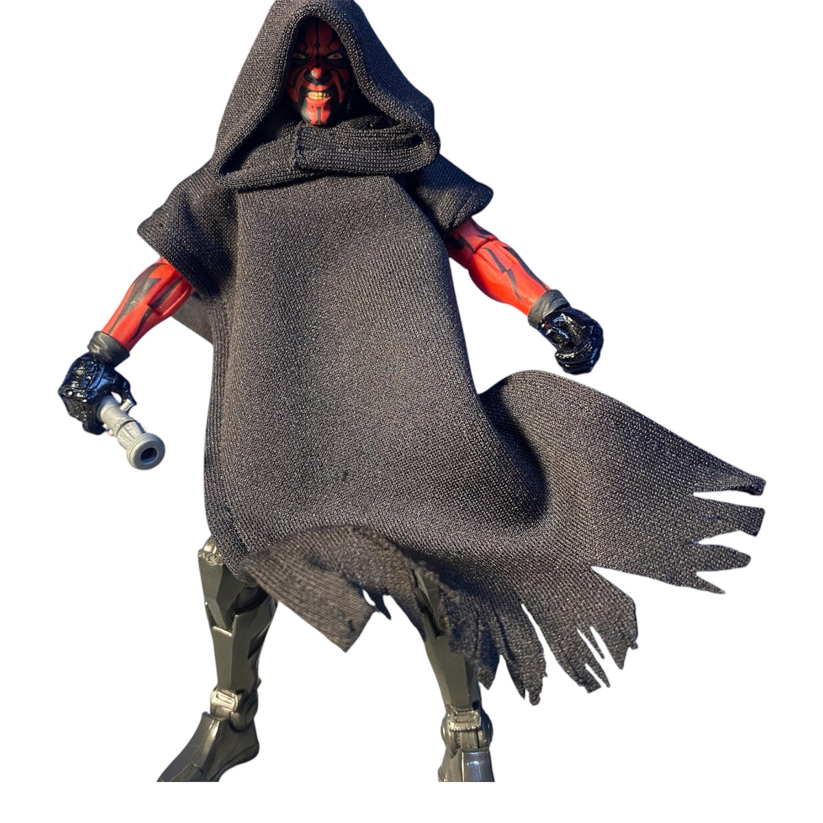 6 inch black series action figure (1:12 scale) Wired Shadow lord poncho and wired removable hood