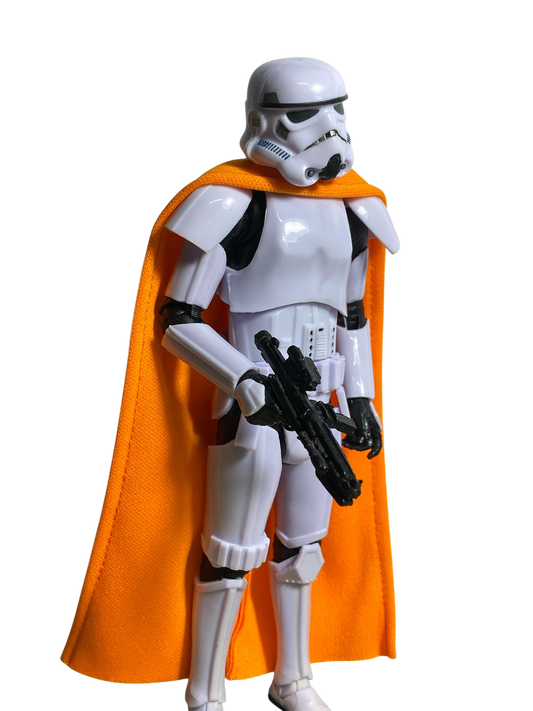 1:12 scale orange action figure cape