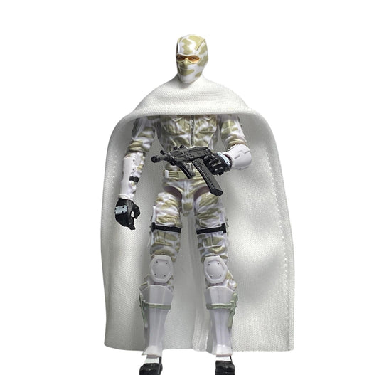1:18 Scale Handmade White Cape