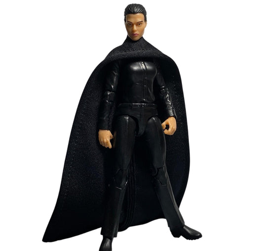 1:18 Scale Handmade Black Cape