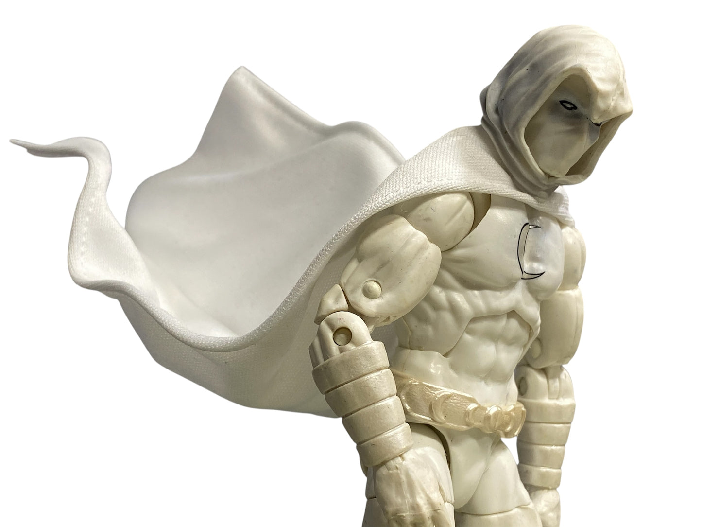 1:12 scale White Action Figure Cape