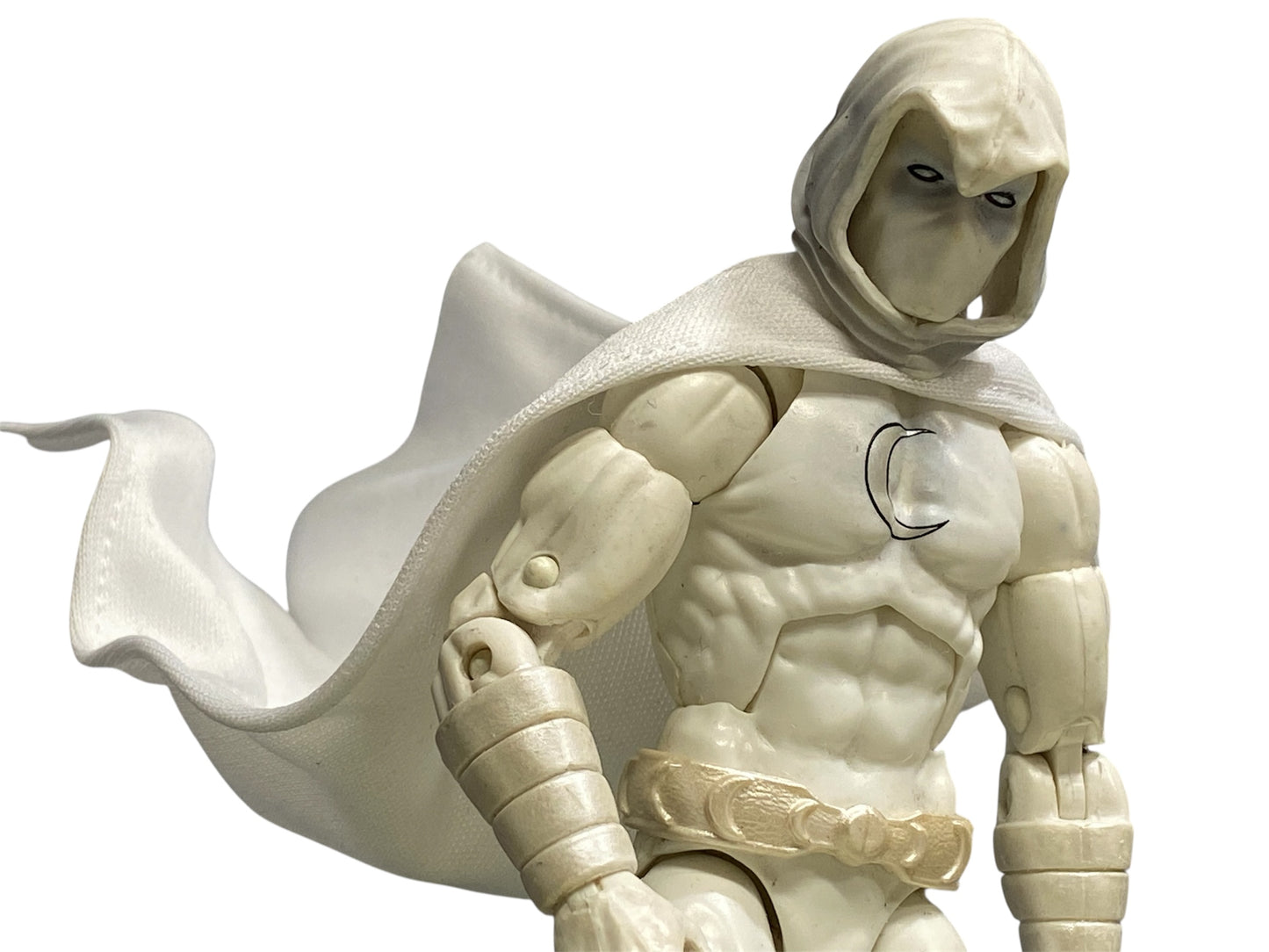 1:12 scale White Action Figure Cape