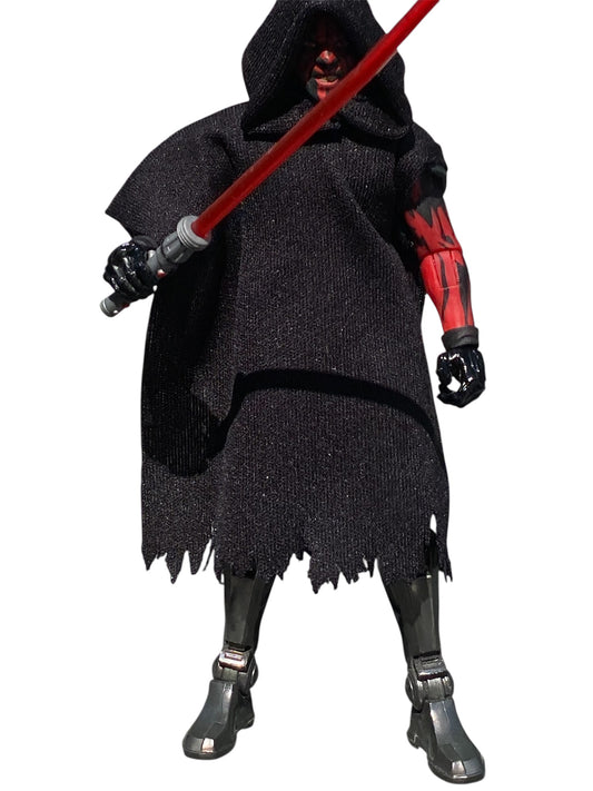 6 inch Shadow lord poncho with wired removeable hood