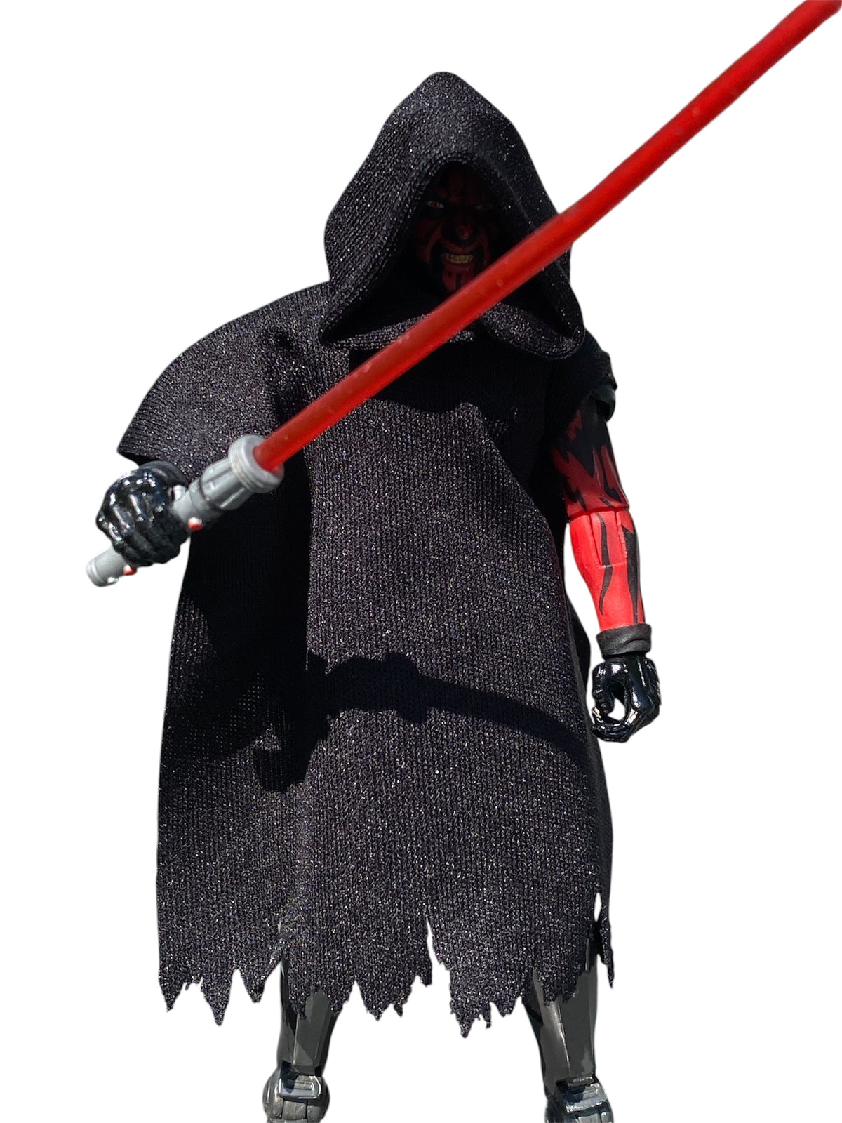 6 inch Shadow lord poncho with wired removeable hood